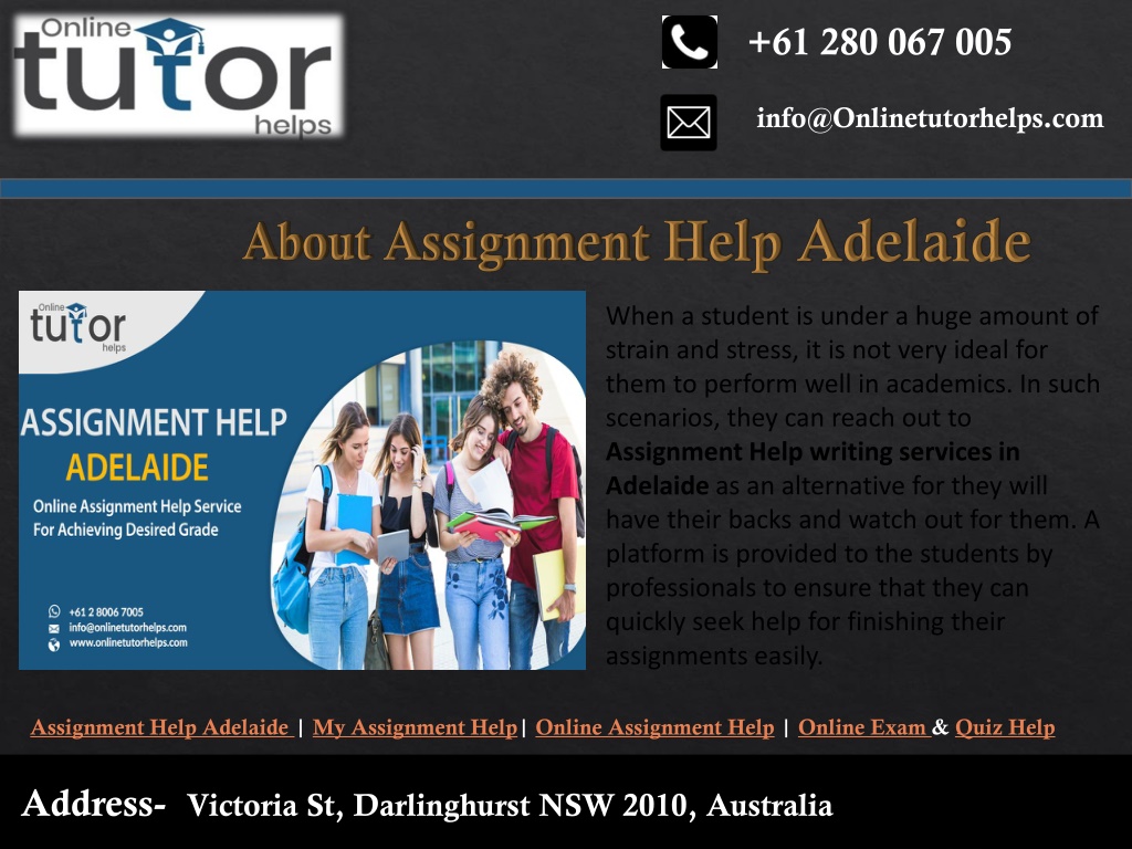 PPT - Assignment Help Adelaide PowerPoint Presentation, free download ...