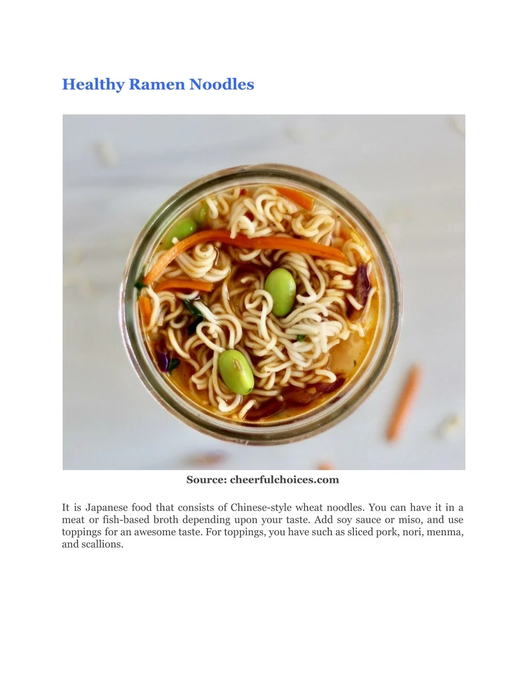 PPT Healthy Noodles Costco_ All You Need to Know PowerPoint