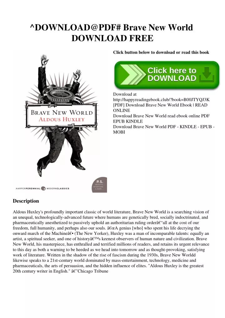 1999 applied practice brave new world pdf
