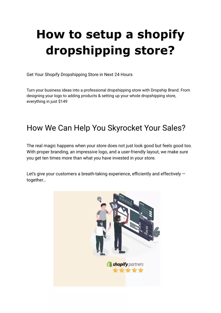 PPT How to setup a shopify dropshipping store_ PowerPoint