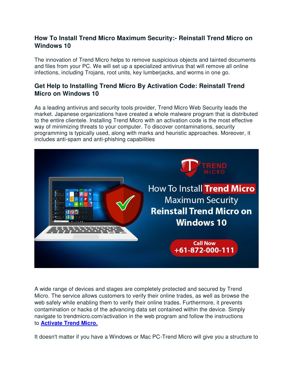 Ppt How To Install Trend Micro Maximum Security Powerpoint