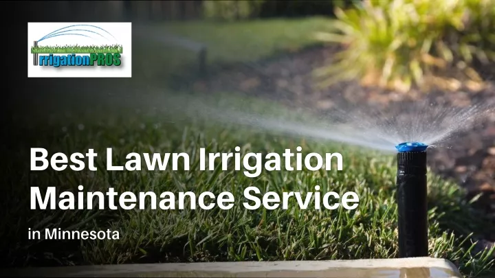 Best Lawn Irrigation Maintenance Service in Minnesota
