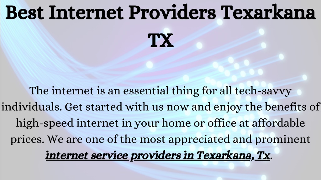 PPT Best Texarkana Providers Windstream Dealer PowerPoint