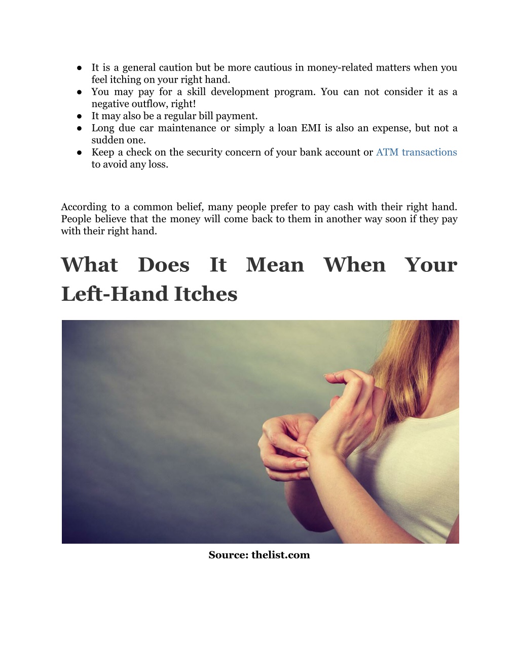 PPT - Right Hand Itching Meaning_ Belief Related To Itchy Palms ...