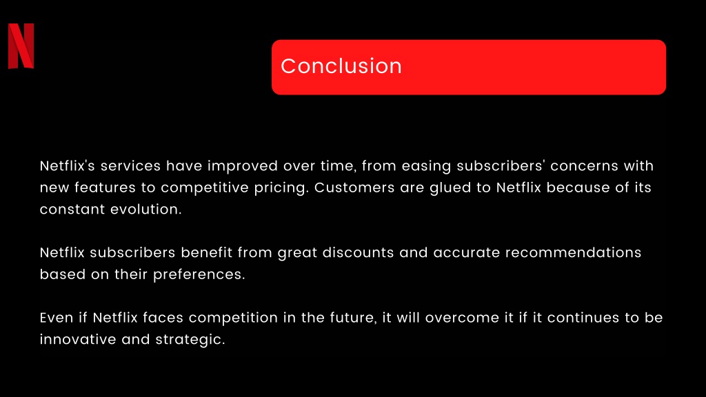 conclusion netflix presentation