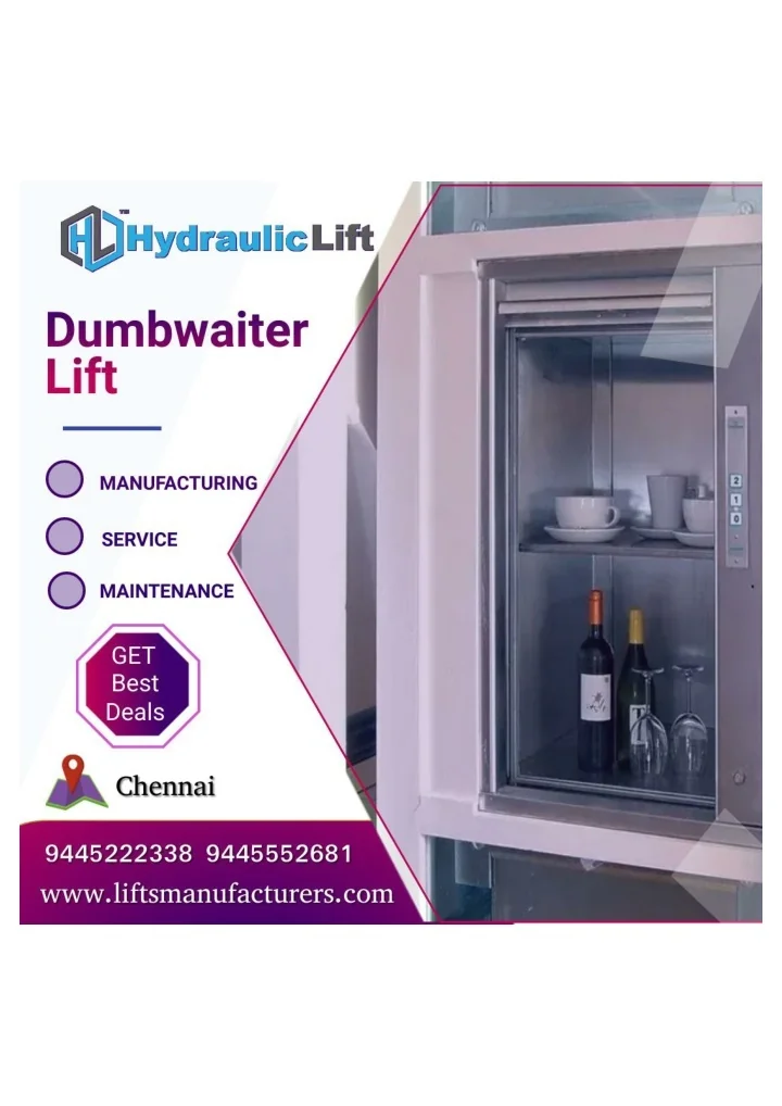 PPT Dumbwaiter Lift Manufacturers In Chennai Hydraulic Lift