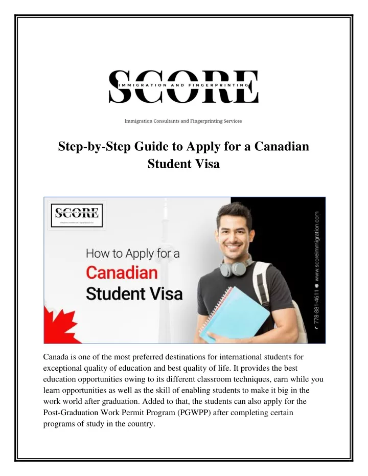 ppt-step-by-step-guide-to-apply-for-a-canadian-student-visa