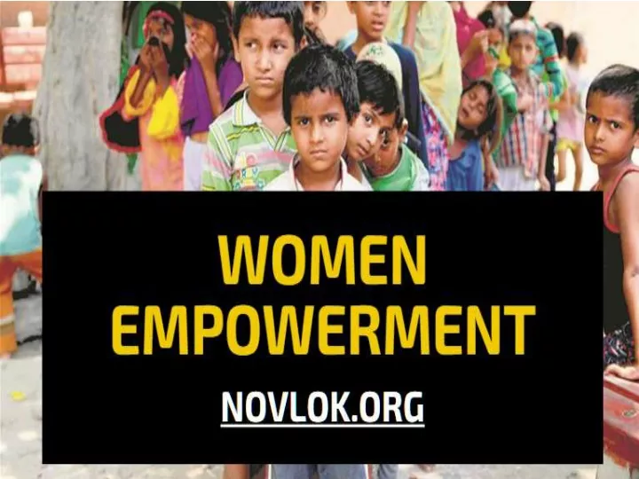 PPT Nukkad Natak Programs Women Empowerment Grants Equality