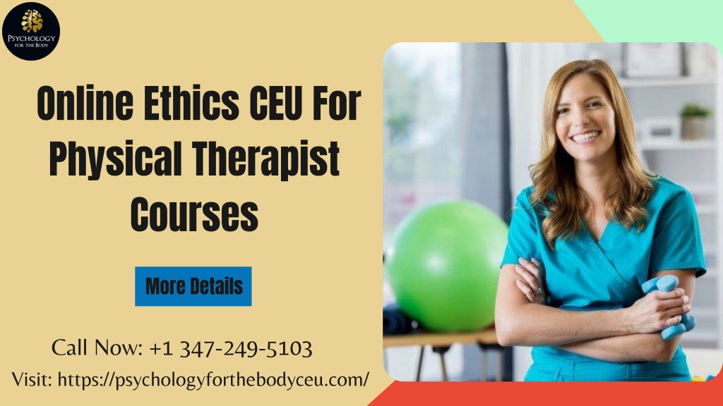 PPT Online Ethics CEU For Physical Therapists Courses PowerPoint