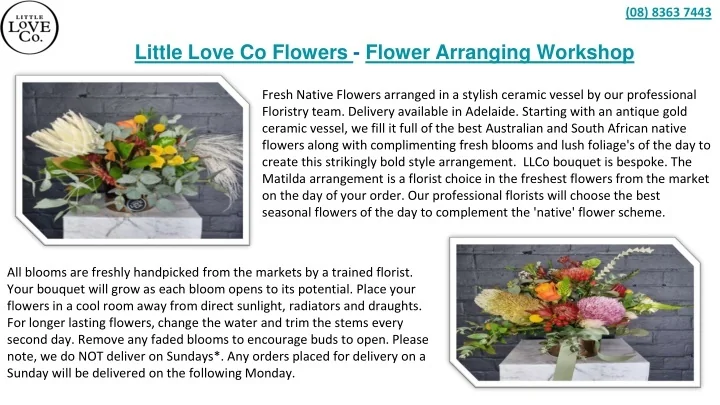 PPT The Jack Jill Gift Bag Talented Florists Adelaide Little 