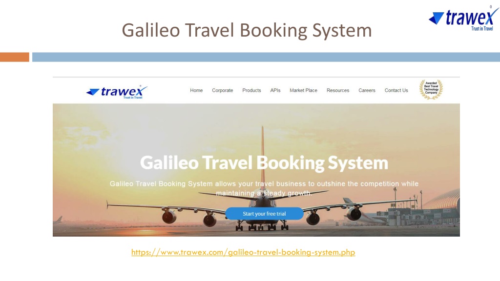 what is galileo travel booking system