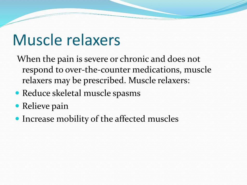 PPT - Top five muscle relaxers for 2022 PowerPoint Presentation, free ...