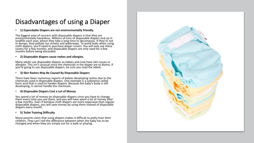 PPT 6 BEST AND SAFEST DIAPERS FOR BABIES IN SINGAPORE PowerPoint