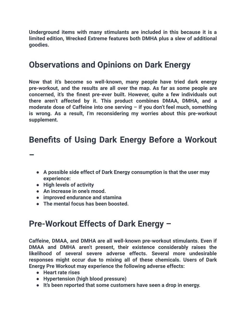 PPT Dark Energy PreWorkout Review PowerPoint Presentation, free