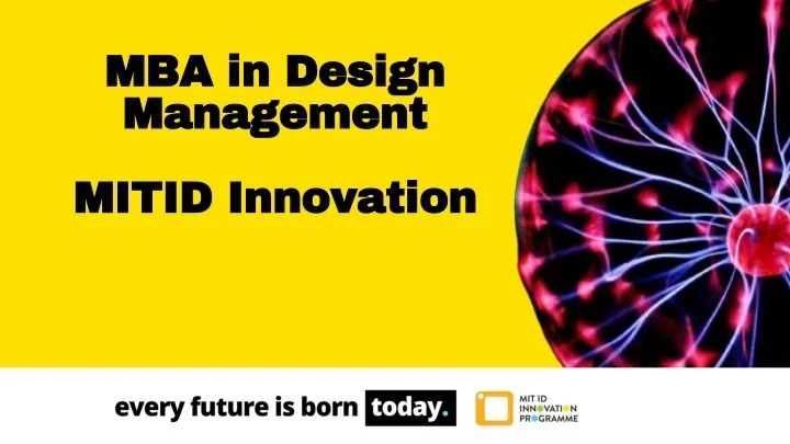 PPT MBA In Design Management MIT ID Innovation PowerPoint 