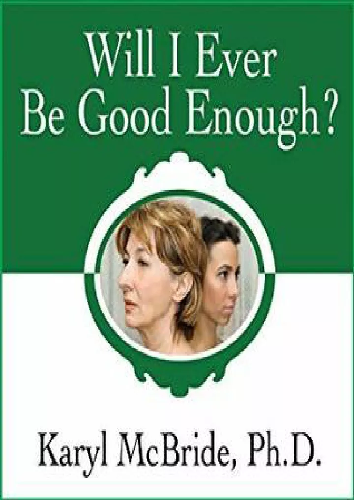 Ppt Kindle Unlimited Will I Ever Be Good Enough Healing The Daughters Of Narcissistic Mothers