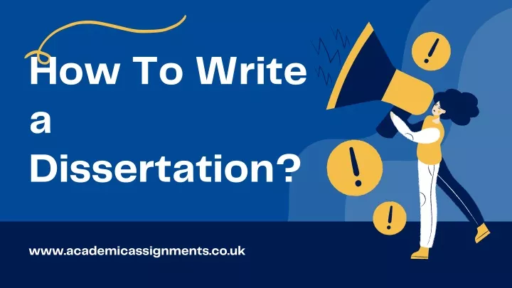 how to write a dissertation presentation