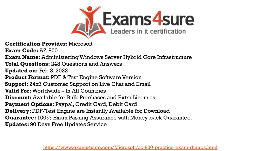 AZ-800 High Passing Score