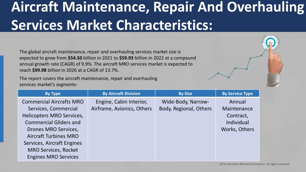 PPT - Aircraft Maintenance, Repair and Overhauling Services Market ...