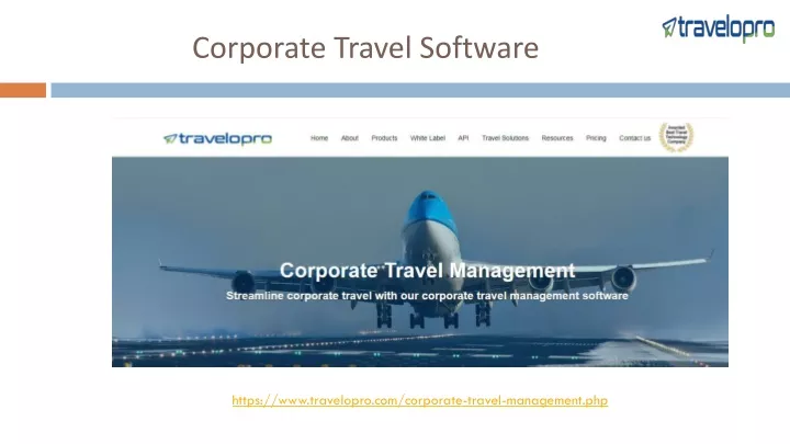 PPT - Corporate Travel Software PowerPoint Presentation, Free Download ...