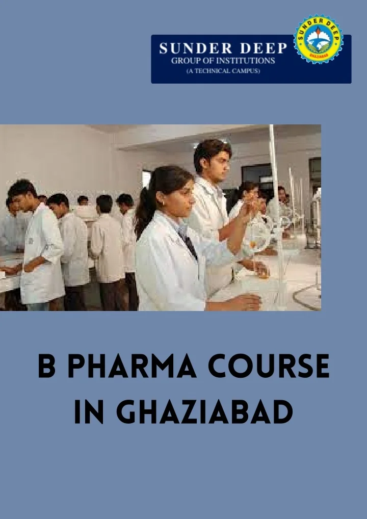 PPT D Pharma College in NCR Best College for B Pharma PowerPoint