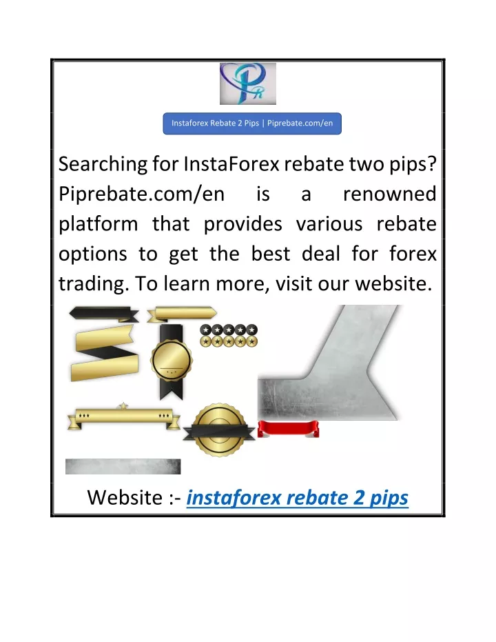 ppt-instaforex-rebate-2-pips-piprebate-en-powerpoint-presentation