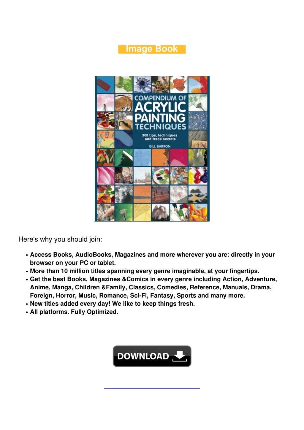 PPT - [Full] best books Compendium of Acrylic Painting Techniques: 300 ...