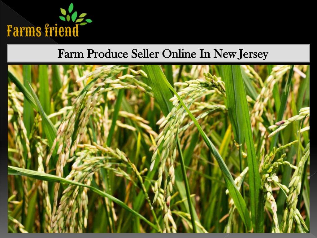 PPT Farm Produce Seller Online In New Jersey PowerPoint Presentation