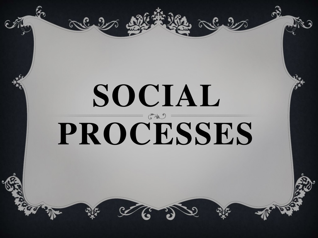 PPT - Social Processes PowerPoint Presentation, Free Download - ID:11139740