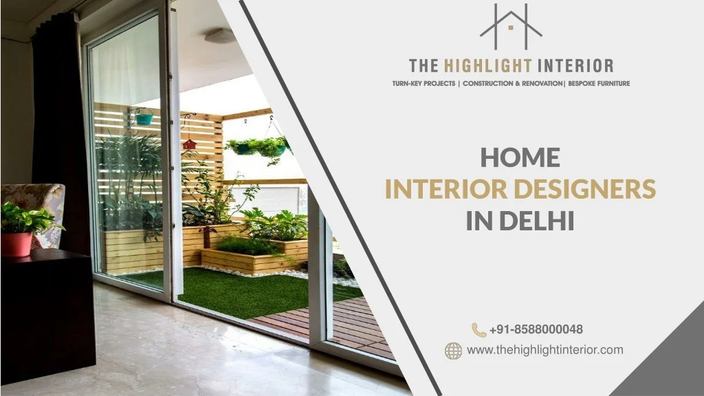 PPT - Tips To Decorate Your Balcony-Home Interior Designers In Delhi ...