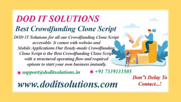Ppt Online Crowdfunding Clone Script Readymade Clone Script