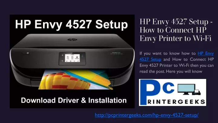 PPT - HP Envy 4527 Setup - How to Connect HP Envy Printer to Wi-Fi ...