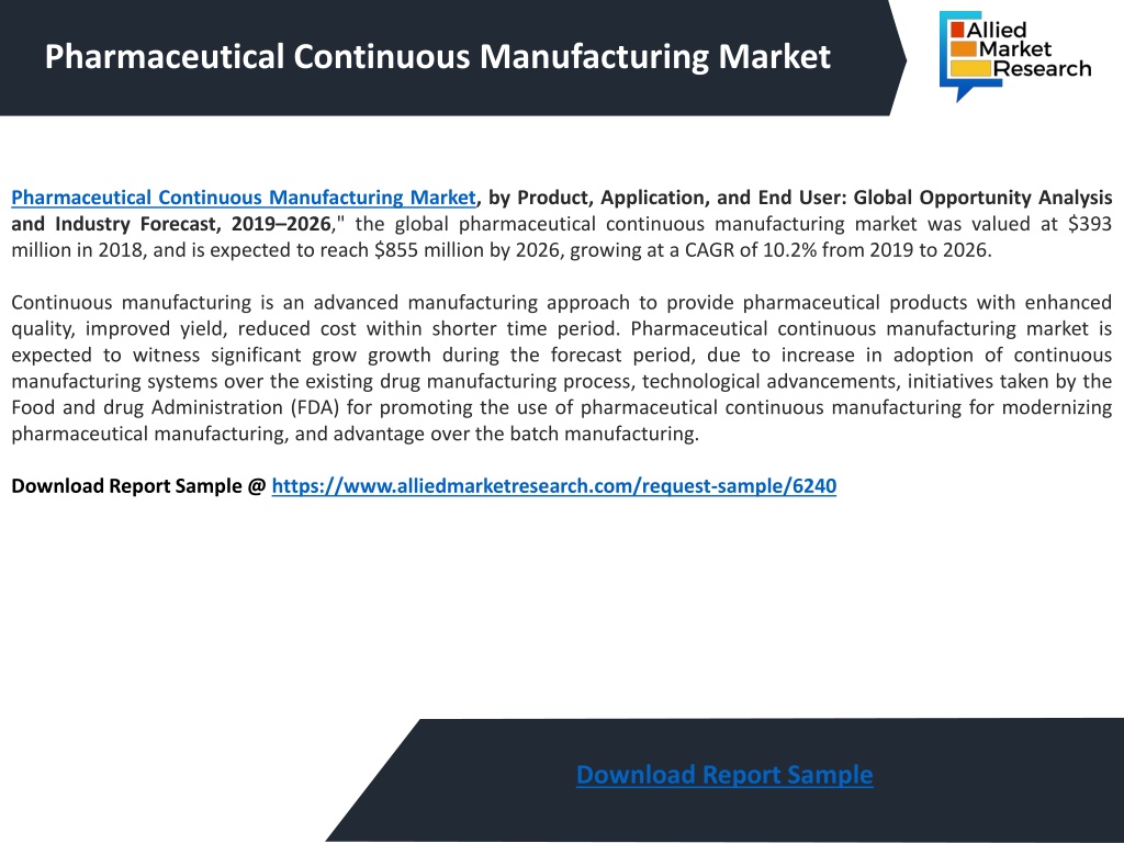 PPT - Pharmaceutical Continuous Manufacturing Market PowerPoint ...