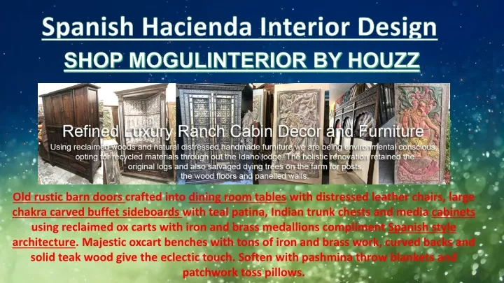 spanish hacienda interior design n.
