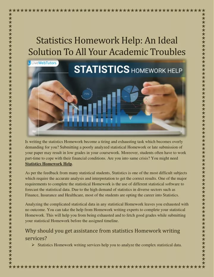 stats homework help