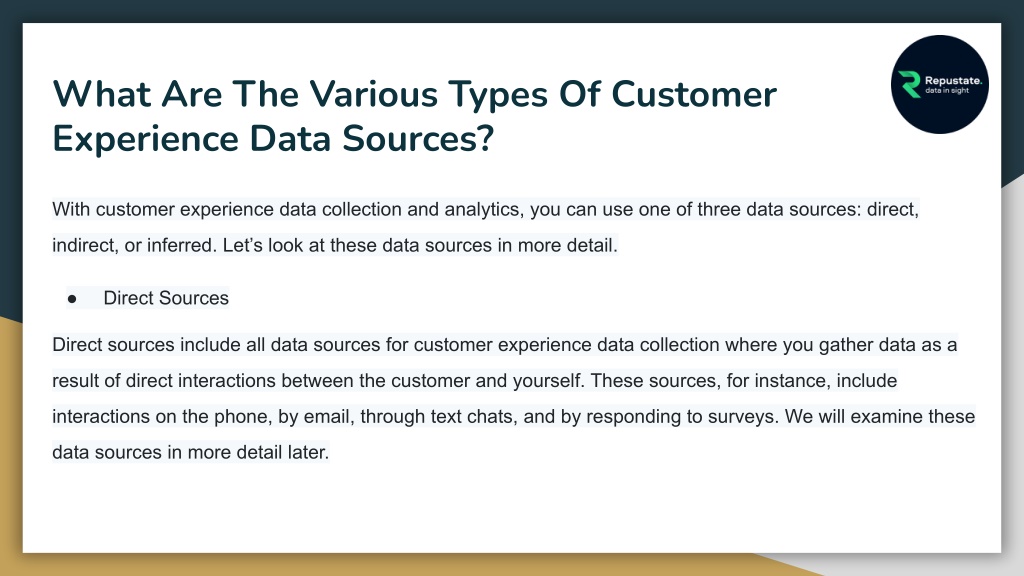 Ppt - Customer Experience Data Powerpoint Presentation, Free Download 