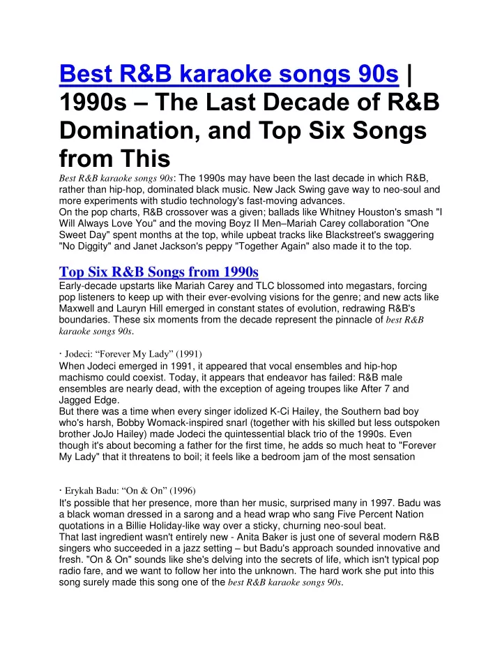 ppt-best-r-b-karaoke-songs-90s-powerpoint-presentation-free-download