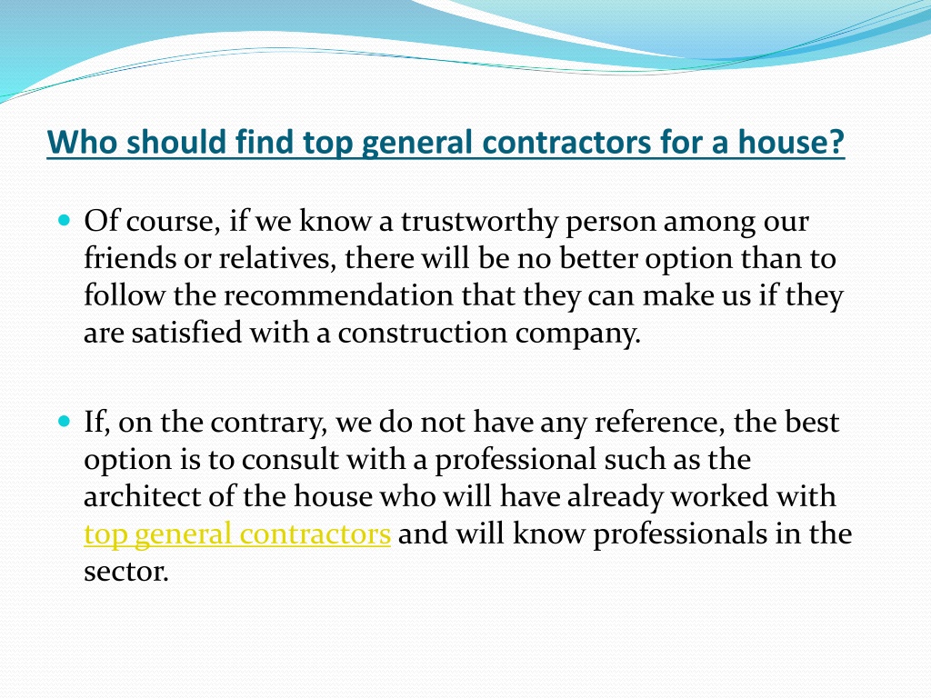 PPT - How To Choose General Contracting Services PowerPoint ...