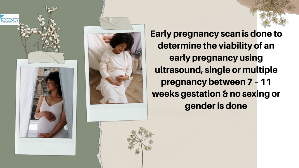 Ppt Private Early Pregnancy Scan Regency International Clinic Powerpoint Presentation Id 