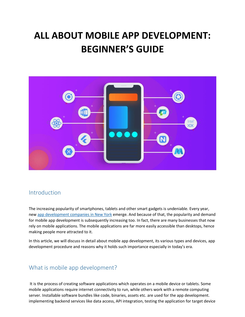 PPT - ALL ABOUT MOBILE APP DEVELOPMENT: BEGINNER’S GUIDE PowerPoint ...