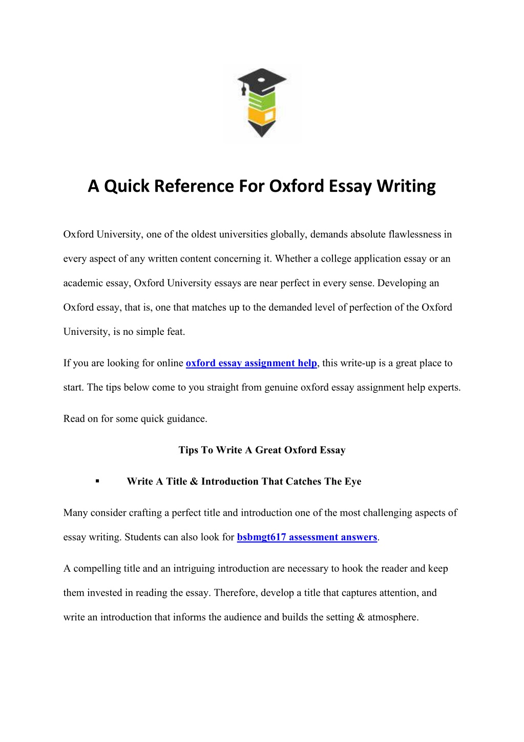 essay writing oxford university