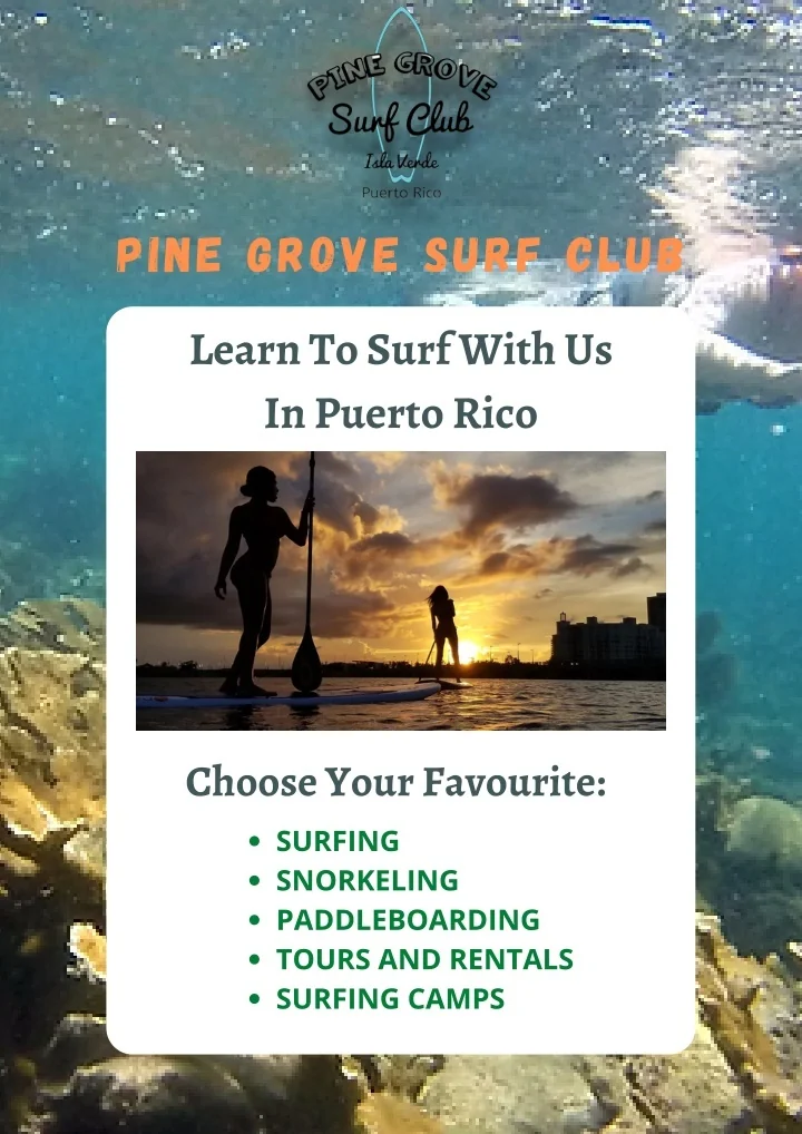 PPT Pine Grove Surf Club Learn To Surf In Puerto Rico PowerPoint