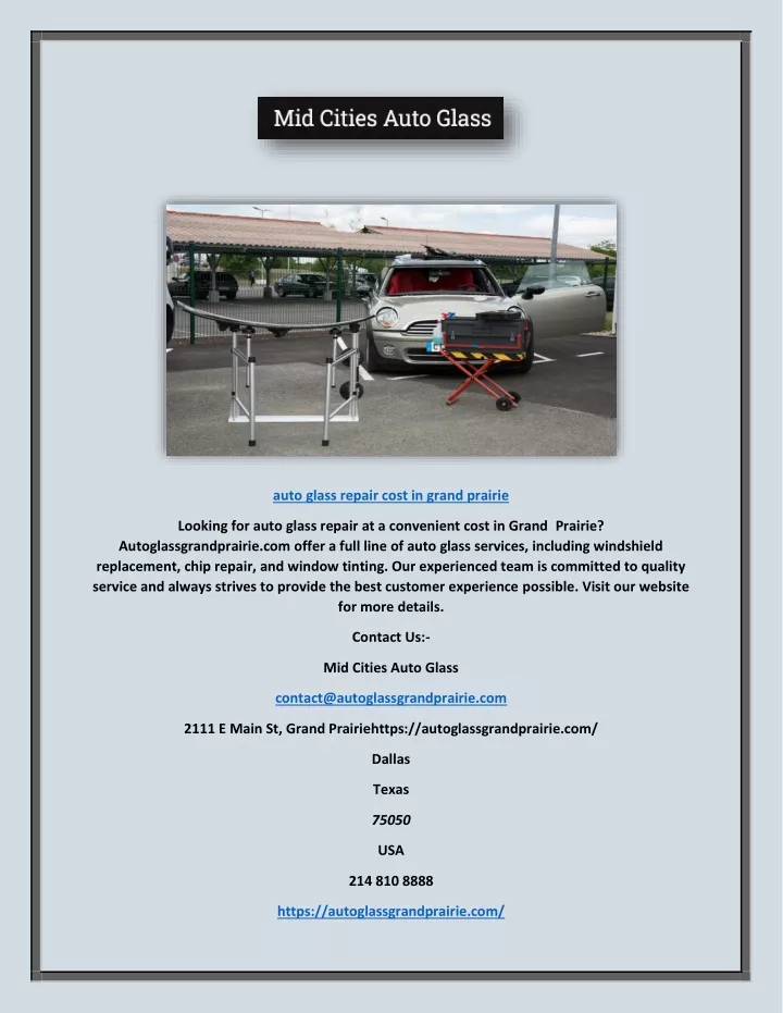 ppt-auto-glass-repair-cost-in-grand-prairie-autoglassgrandprairie