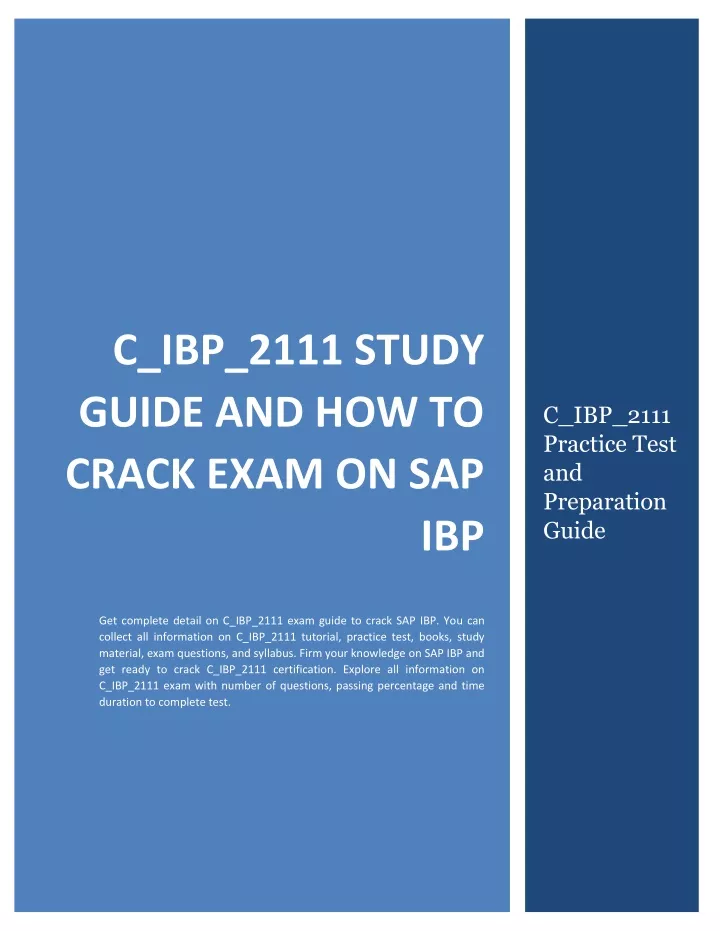 C_IBP_2208 PDF