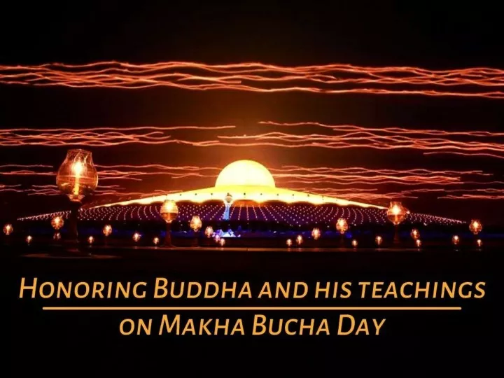 honoring buddha and his teachings on makha bucha day n.
