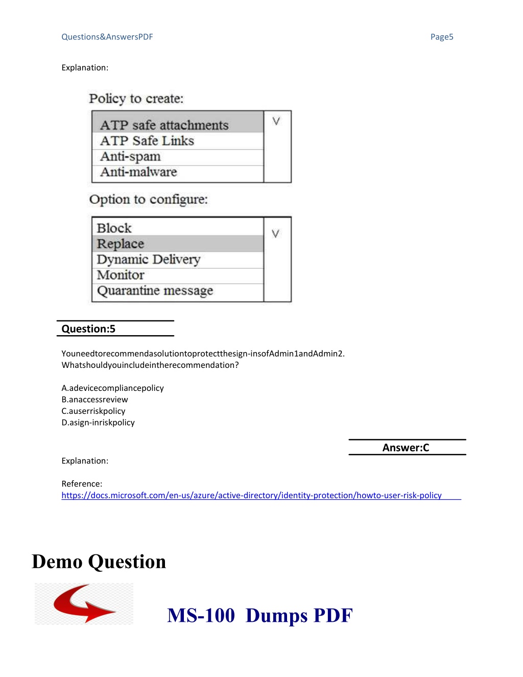 MS-500 Study Reference