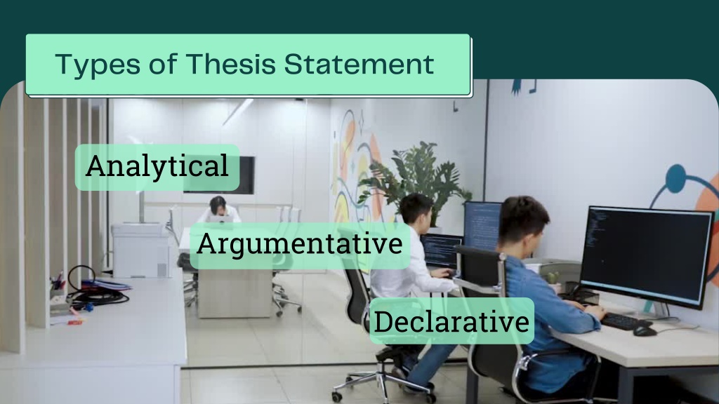 5 types of thesis statement