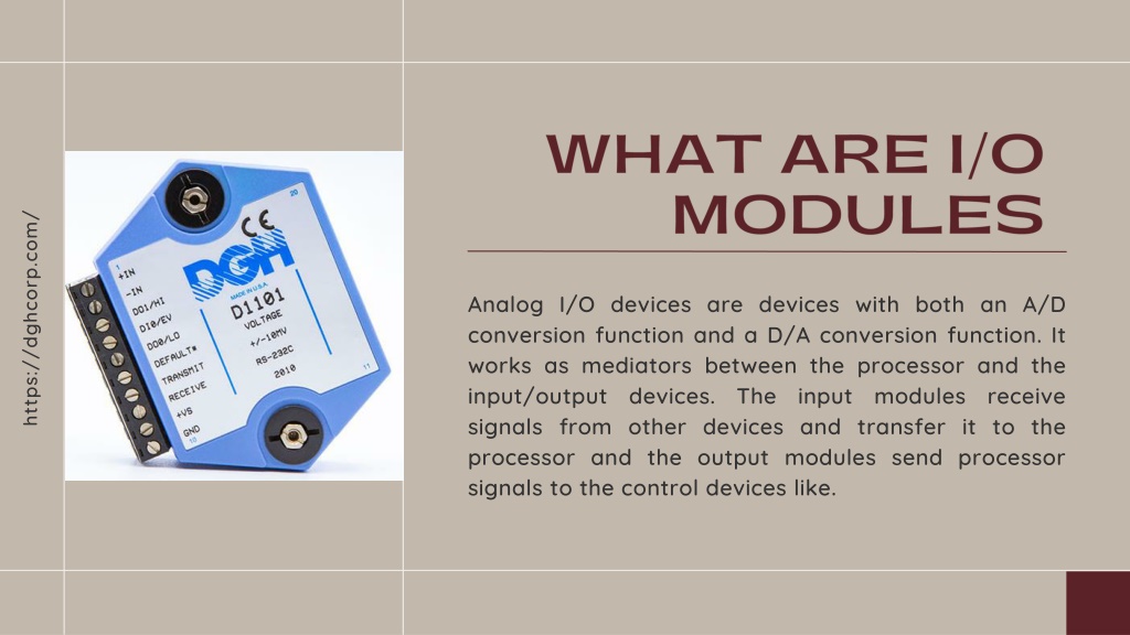 PPT - About IO Modules In Brief PowerPoint Presentation, Free Download ...