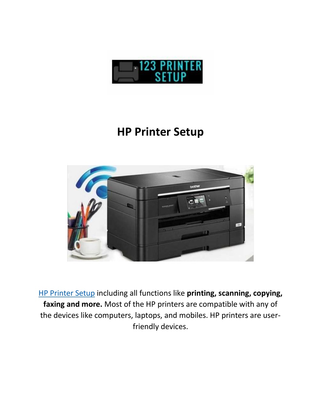 Ppt Hp Printer Setup Powerpoint Presentation Free Download Id11167019 5819