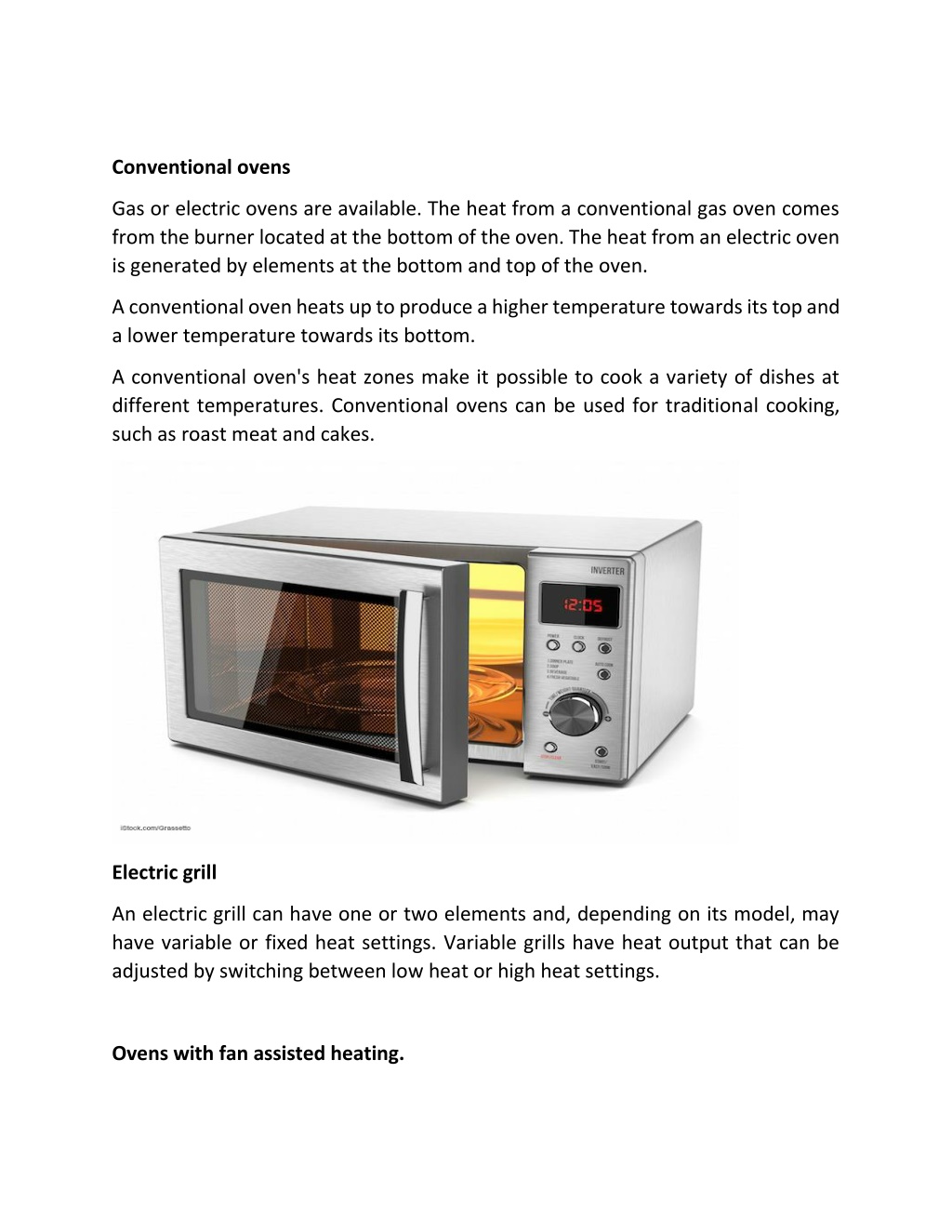 Conventional Oven At Home at Roland Martin blog